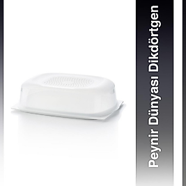 Tupperware Peynir Dünyası Dikdörtgen