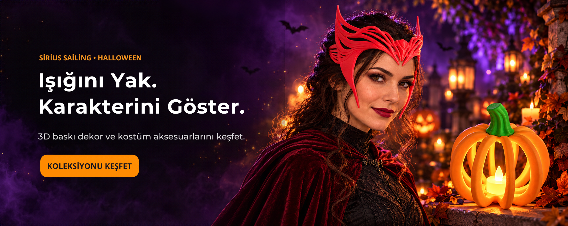 Halloween Dekorasyonu ve Kostüm Aksesuarları